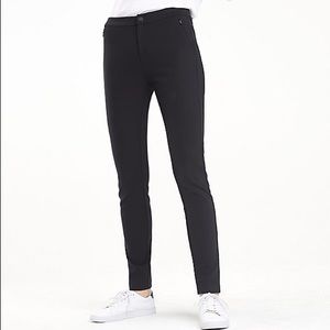 NWOT BLACK TOMMY HILFIGER STRETCH PONTE LEGGINGS